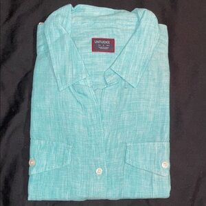 UNTUCKit Aqua Button-Up Shirt